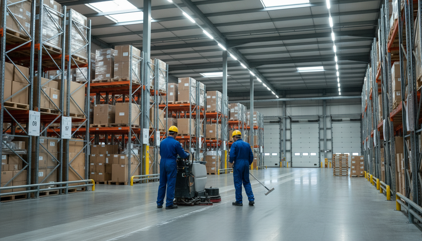 Entreprise de nettoyage industriel à Créteil : Experts en propreté B2B